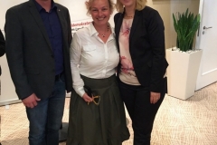 Gemeinsames Foto mit Andreas Elmer, Dr. Silvia Kastell und Ministerpräsidentin Manuela Schwesig
