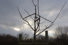fertig geschnittener Baum