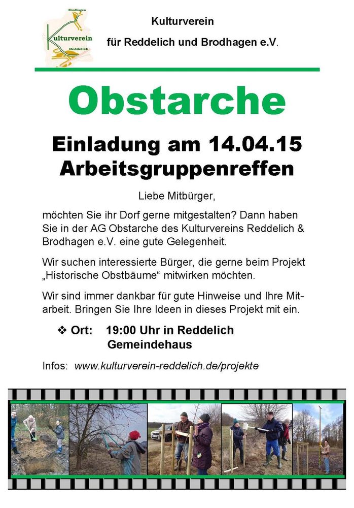 Einladung zum AG-Treffen 04-2015